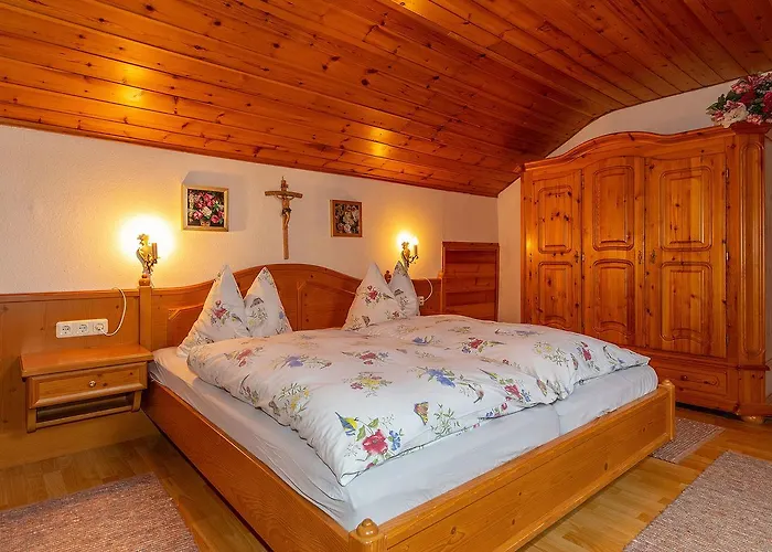 Daire Groebl-alm Haus Zur Schoenen Aussicht Graswang